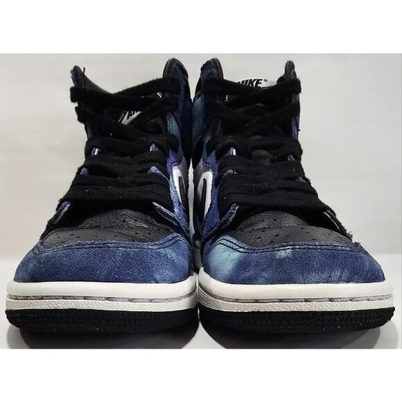 Air Jordan 1 Retro OG High Tie-Dye Women Size 5.5 - Picture 3 of 9